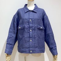 <b>ARCH&LINE</b></br>24ss LINEN TWILL JACKET</br>c/#75 PURPLE<img class='new_mark_img2' src='https://img.shop-pro.jp/img/new/icons1.gif' style='border:none;display:inline;margin:0px;padding:0px;width:auto;' />