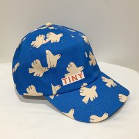 <b>
tinycottons</b></br>24ss DOVES CAP<br>blue