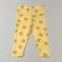 <b>tinycottons</b></br>24ss STARS BABY PANT<br>mellow yellow