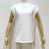 <b>HAVERSACK</b><br>24ss Ultima plain stitch sleeveless shirt<br>01 White