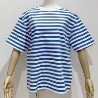 <b>HAVERSACK</b><br>24ss Tigh tention plain stitch border T-shirt<br>55 Blue<img class='new_mark_img2' src='https://img.shop-pro.jp/img/new/icons1.gif' style='border:none;display:inline;margin:0px;padding:0px;width:auto;' />