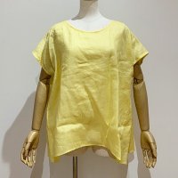 <b>HAVERSACK</b><br>24ss Linen lawn blouse<br>10 Yellow<img class='new_mark_img2' src='https://img.shop-pro.jp/img/new/icons1.gif' style='border:none;display:inline;margin:0px;padding:0px;width:auto;' />