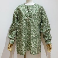 <b>HAVERSACK</b><br>24ss Leaf camouflage shirt<br>43 Green