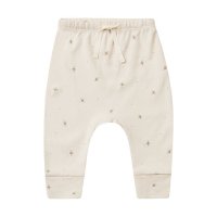<b>QUINCY MAE</b><br>24ss DRAWSTRING PANT<br>NATURAL-BEES<img class='new_mark_img2' src='https://img.shop-pro.jp/img/new/icons1.gif' style='border:none;display:inline;margin:0px;padding:0px;width:auto;' />