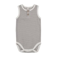<b>QUINCY MAE</b><br>24ss SLEEVELESS HENLY BODYSUIT<br>LAGOON-MICRO-STRIPE<img class='new_mark_img2' src='https://img.shop-pro.jp/img/new/icons1.gif' style='border:none;display:inline;margin:0px;padding:0px;width:auto;' />
