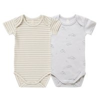 <b>QUINCY MAE</b><br>24ss SHORT SLEEVE BODYSUIT, 2 PACK<br>ASH-STRIPE-CLOUD<img class='new_mark_img2' src='https://img.shop-pro.jp/img/new/icons1.gif' style='border:none;display:inline;margin:0px;padding:0px;width:auto;' />