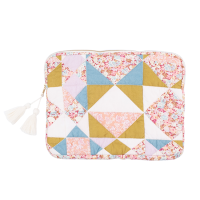 <b>LOUISE MISHA</b></br>24ss Laptop Pouch Hoa<br>Patchwork Sweet Pastel
