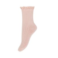 <b>mp Denmark</b></br>Julia socks with lace</br>rose dust