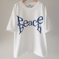 <b>THE DAY on the beach</b></br>24ss  PEACE BEACH<br>White  Royal