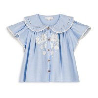 <b>LOUISE MISHA</b></br>24ss Blouse Malava<br>Light Blue<img class='new_mark_img2' src='https://img.shop-pro.jp/img/new/icons1.gif' style='border:none;display:inline;margin:0px;padding:0px;width:auto;' />