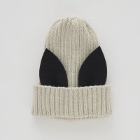 <b>eLfinFolk</b></br>24aw Beast beanie<br>ivory