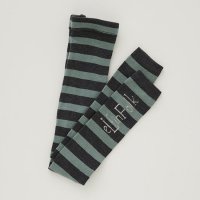 <b>eLfinFolk</b></br>24aw Wide Stripe  LOGO Leggings<br>graymint