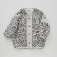 <b>eLfinFolk</b></br>24aw Magic Spell print Cotton Viyella Quiltung Jacket