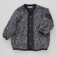 <b>eLfinFolk</b></br>24aw Magic Spell print Cotton Viyella Quiltung Jacket