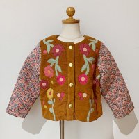 <b>LOUISE MISHA</b></br>24aw Jacket Orisha<br>Caramel - Blush Floral World<img class='new_mark_img2' src='https://img.shop-pro.jp/img/new/icons1.gif' style='border:none;display:inline;margin:0px;padding:0px;width:auto;' />