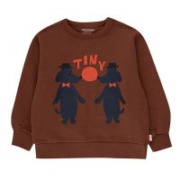 <b>tinycottons</b></br>24aw TINY DOGS SWEATSHIRT<br>chocolate