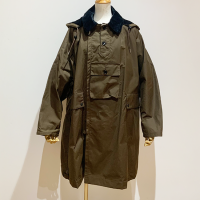 <b>HAVERSACK</b><br>24aw Oil cloth coat<br>34/brown<img class='new_mark_img2' src='https://img.shop-pro.jp/img/new/icons1.gif' style='border:none;display:inline;margin:0px;padding:0px;width:auto;' />