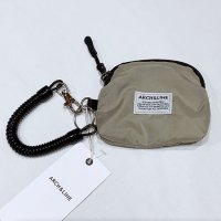 <b>ARCH&LINE</b></br>24aw Re: NYLON MINI POUCH<br>c/#41 LT BEIGE