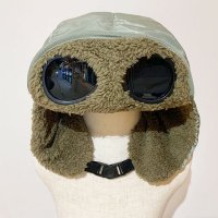 <b>THE PARK SHOP</b></br>24aw FLIGHT GOGGLE CAP<br>OLIVE<img class='new_mark_img2' src='https://img.shop-pro.jp/img/new/icons1.gif' style='border:none;display:inline;margin:0px;padding:0px;width:auto;' />