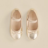 <b> NORALEE</b><br>24aw BALLET FLATS<br>METALLIC-ECRU<img class='new_mark_img2' src='https://img.shop-pro.jp/img/new/icons1.gif' style='border:none;display:inline;margin:0px;padding:0px;width:auto;' />