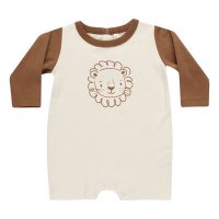 <b>QUINCY MAE</b><br>24aw LONG SLEEVE ROMPER || LION<br>NATURAL<img class='new_mark_img2' src='https://img.shop-pro.jp/img/new/icons1.gif' style='border:none;display:inline;margin:0px;padding:0px;width:auto;' />