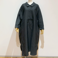 <b>HAVERSACK</b><br>25ss Gingham jacquard one-piece<br>05/Black<img class='new_mark_img2' src='https://img.shop-pro.jp/img/new/icons1.gif' style='border:none;display:inline;margin:0px;padding:0px;width:auto;' />