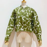 <b>HAVERSACK</b><br>25ss Flower print shirt<br>43/Khaki<img class='new_mark_img2' src='https://img.shop-pro.jp/img/new/icons1.gif' style='border:none;display:inline;margin:0px;padding:0px;width:auto;' />