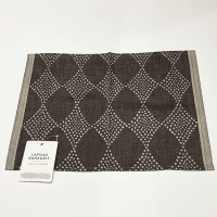 <b>LAPUAN KANKURIT</b><br>TIMANTTI placemat 46x32cm<br>black-linen
