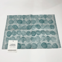 <b>LAPUAN KANKURIT</b><br>SADEKUURO placemat 46x32cm<br>white-turq.