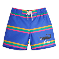 <b>mini rodini</b><br>22ss Crocodile swim shorts<br>60Blue