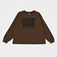 <b>EAST END HIGHLANDERS</b><br>25aw CUT-604 Station<br>Brown<img class='new_mark_img2' src='https://img.shop-pro.jp/img/new/icons1.gif' style='border:none;display:inline;margin:0px;padding:0px;width:auto;' />