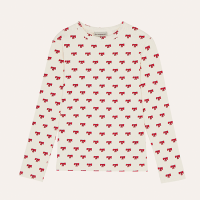 <b>The Campamento</b></br>25aw RED BOWS TSHIRT<br>Ecru<img class='new_mark_img2' src='https://img.shop-pro.jp/img/new/icons1.gif' style='border:none;display:inline;margin:0px;padding:0px;width:auto;' />
