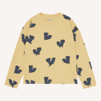 <b>The Campamento</b></br>25aw BLUE SQUIRRELS TSHIRT<br>Yellow<img class='new_mark_img2' src='https://img.shop-pro.jp/img/new/icons1.gif' style='border:none;display:inline;margin:0px;padding:0px;width:auto;' />