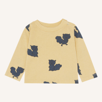 <b>The Campamento</b></br>25aw BLUE SQUIRRELS BABY TSHIRT<br>Yellow<img class='new_mark_img2' src='https://img.shop-pro.jp/img/new/icons1.gif' style='border:none;display:inline;margin:0px;padding:0px;width:auto;' />