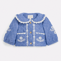 <b>LOUISE MISHA</b></br>25aw Coat Jouliana<br>Blue Chambray<img class='new_mark_img2' src='https://img.shop-pro.jp/img/new/icons1.gif' style='border:none;display:inline;margin:0px;padding:0px;width:auto;' />
