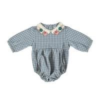 <b>BeBe Organic</b><br>25aw Rhea Romper<br>Blue Check<img class='new_mark_img2' src='https://img.shop-pro.jp/img/new/icons1.gif' style='border:none;display:inline;margin:0px;padding:0px;width:auto;' />