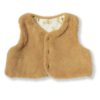 <b>Boribon oeuf </b><br>25aw ショコラベスト<br>キャメルCA<img class='new_mark_img2' src='https://img.shop-pro.jp/img/new/icons1.gif' style='border:none;display:inline;margin:0px;padding:0px;width:auto;' />