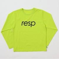 <b>RE/SP</b></br>25aw Logo L/S Tee<br>LIME<img class='new_mark_img2' src='https://img.shop-pro.jp/img/new/icons1.gif' style='border:none;display:inline;margin:0px;padding:0px;width:auto;' />