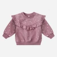 <b>QUINCY MAE</b></br>25aw RUFFLE FLEECE SWEATSHIRT || POLKA
DOTS<br>MULBERRY<img class='new_mark_img2' src='https://img.shop-pro.jp/img/new/icons1.gif' style='border:none;display:inline;margin:0px;padding:0px;width:auto;' />