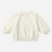 <b>QUINCY MAE</b></br>25aw OVERSIZED CREW SWEATSHIRT ||
SHOOTING STARS<br>IVORY<img class='new_mark_img2' src='https://img.shop-pro.jp/img/new/icons1.gif' style='border:none;display:inline;margin:0px;padding:0px;width:auto;' />