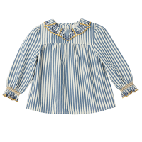 <b>BONHEUR DU JOUR</b></br>25aw FELICIE<br>RAYE BLEU/BLENC<img class='new_mark_img2' src='https://img.shop-pro.jp/img/new/icons1.gif' style='border:none;display:inline;margin:0px;padding:0px;width:auto;' />