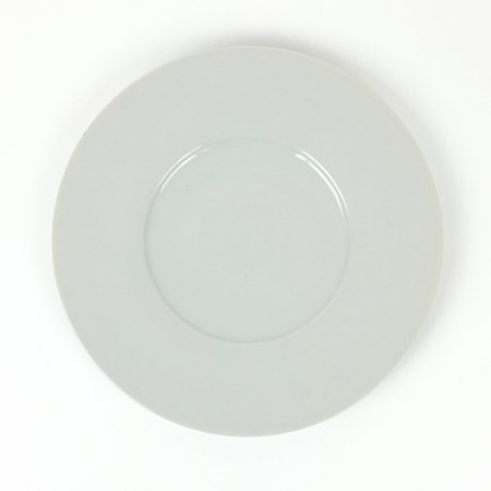 こいずみ みゆき リム皿（幅広）8寸／白 - shirushi（しるし