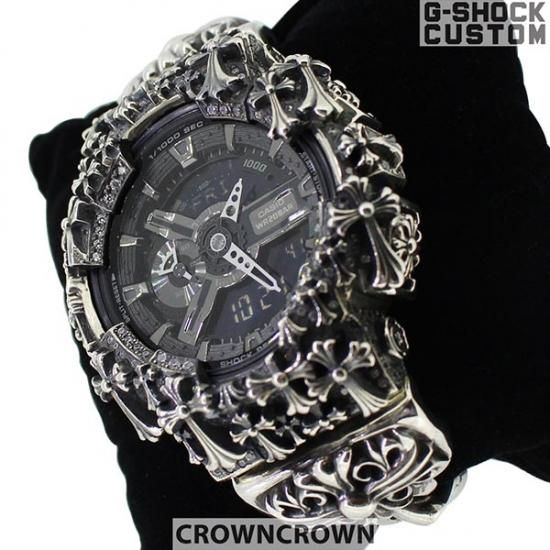 G-SHOCK CROWNCROWN 定価約8万6千円 カスタム シルバー925