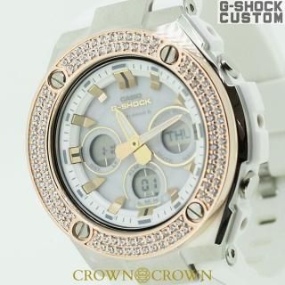 <img class='new_mark_img1' src='https://img.shop-pro.jp/img/new/icons15.gif' style='border:none;display:inline;margin:0px;padding:0px;width:auto;' />CROWNCROWN 饦󥯥饦 CASIO  G-SHOCK Gå GST-W300  С925 ԥ󥯥  ե 塼ӥå륳˥