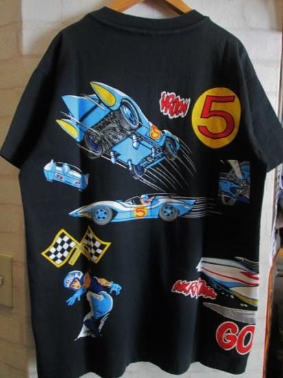Speed Racer (マッハGOGOGO) マルチプリントTシャツ - 高円寺