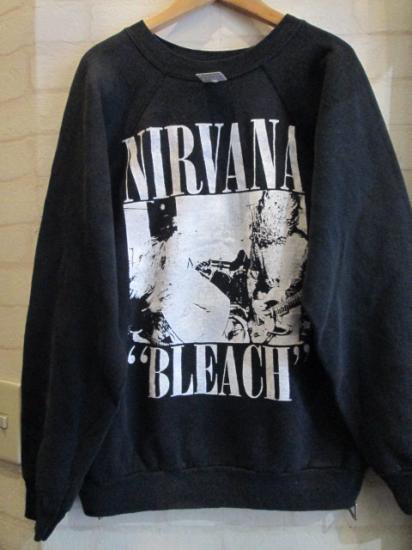 NIRVANA (ニルヴァーナ) BLEACH クルーネックスウェット - 高円寺 古着 ...