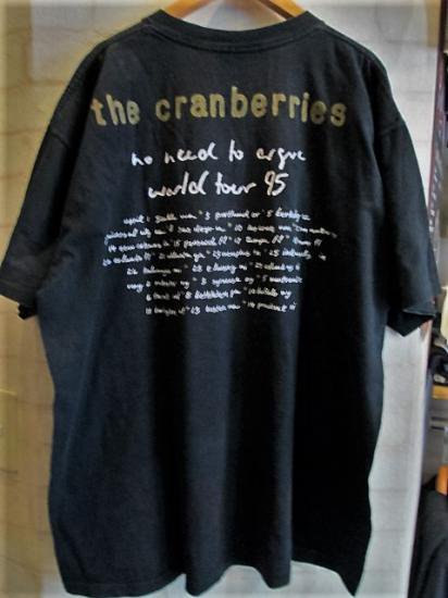 クランベリーズ the cranberries tシャツ