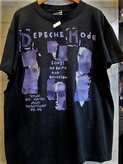 depeche mode バンドTシャツ デペッシュモード ツアーTシャツ