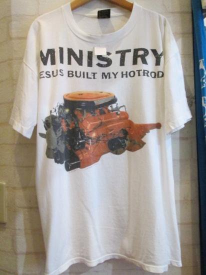 nineinchnailsミニストリー　ministry Tシャツ