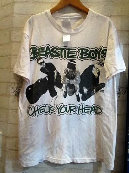 BEASTIE BOYS (ビースティ・ボーイズ) CHECK YOUR HEAD Tシャツ 